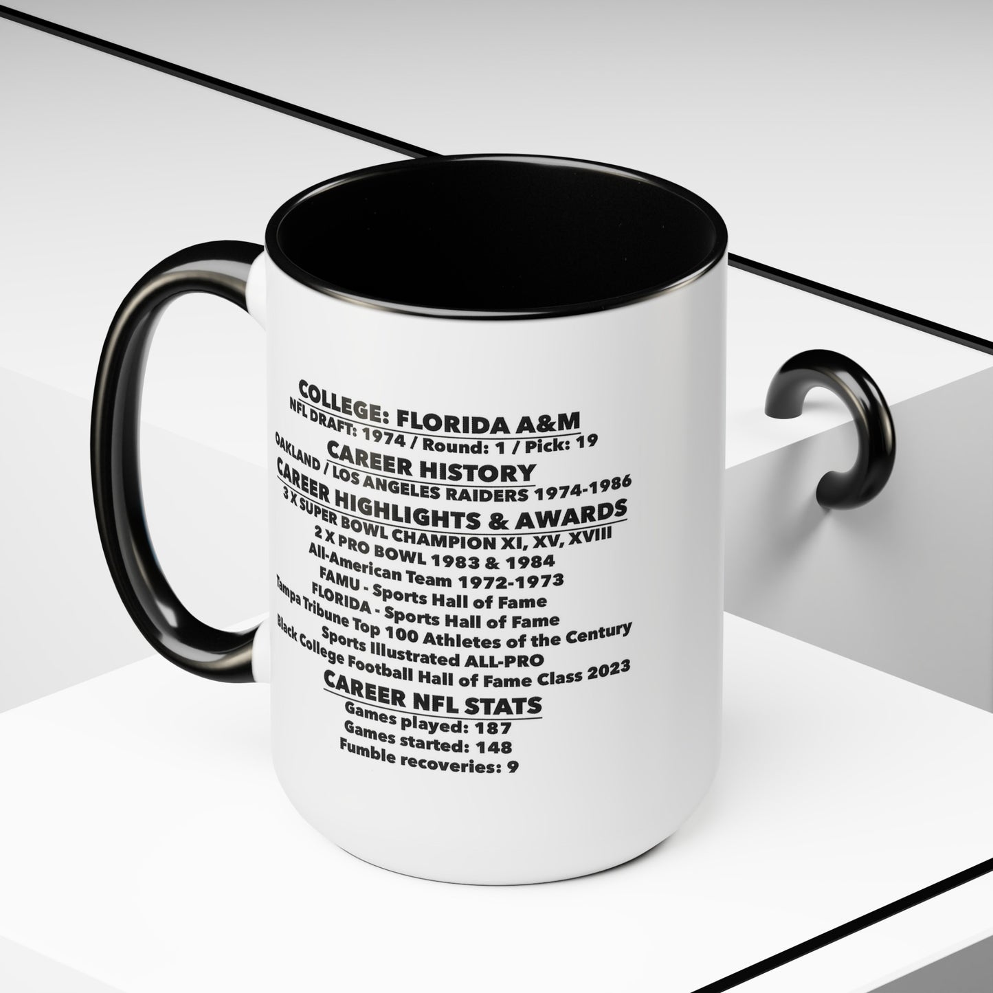 Henry Lawrence Raiders #70 Two-Tone Coffee Mug 15oz