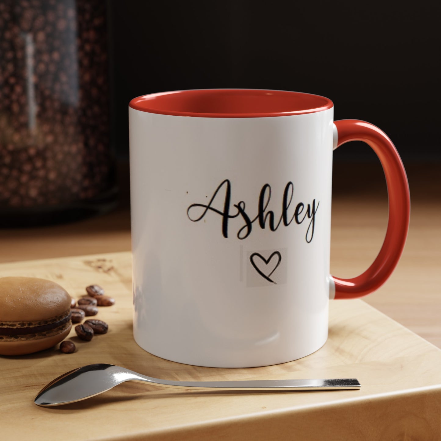 Name mug with little heart,Custom Name Mug, Personalized mug, Custom coffee mug