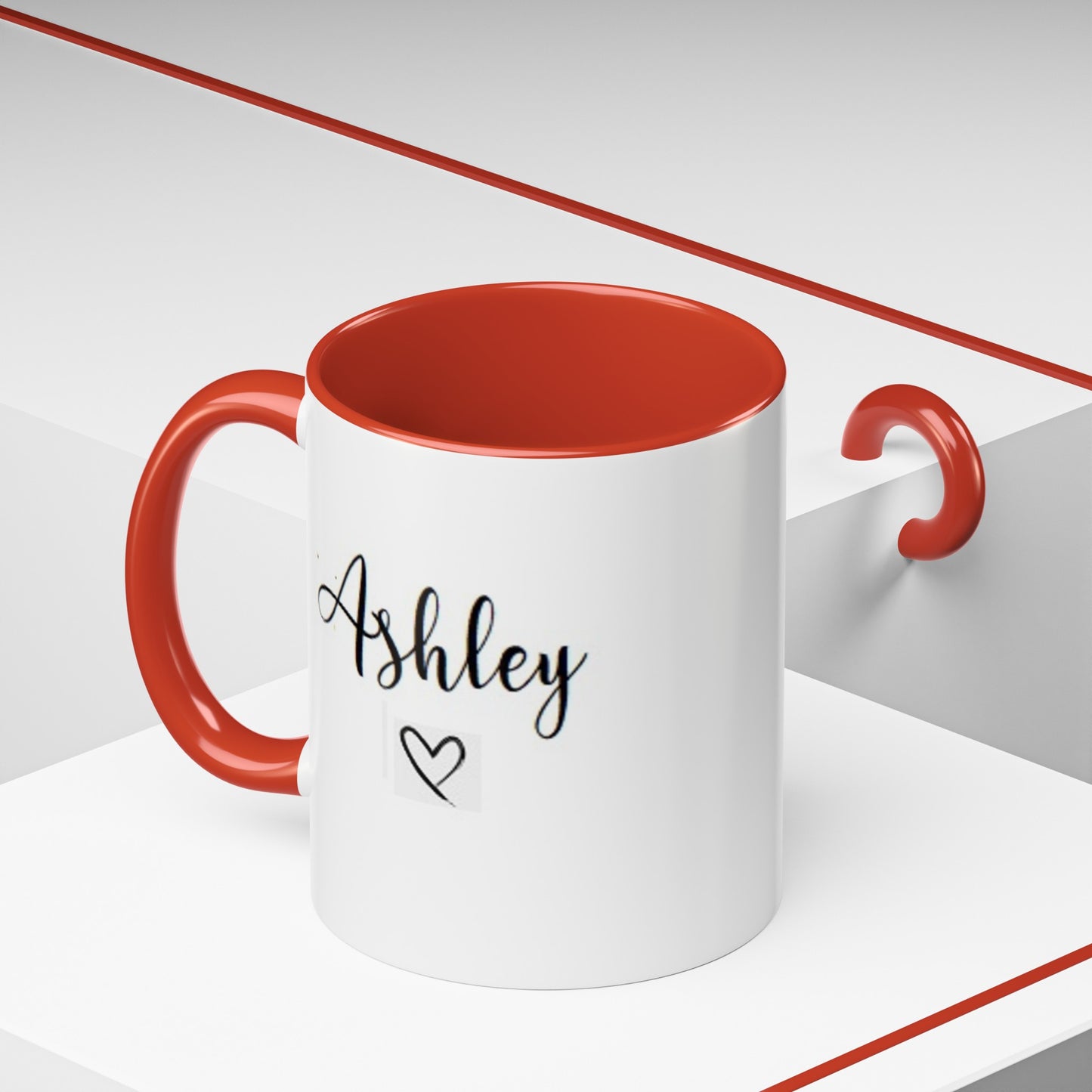 Name mug with little heart,Custom Name Mug, Personalized mug, Custom coffee mug