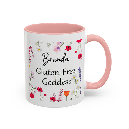 Custom Gluten free goddess, celiac awareness, mug for celiac, gluten free mug