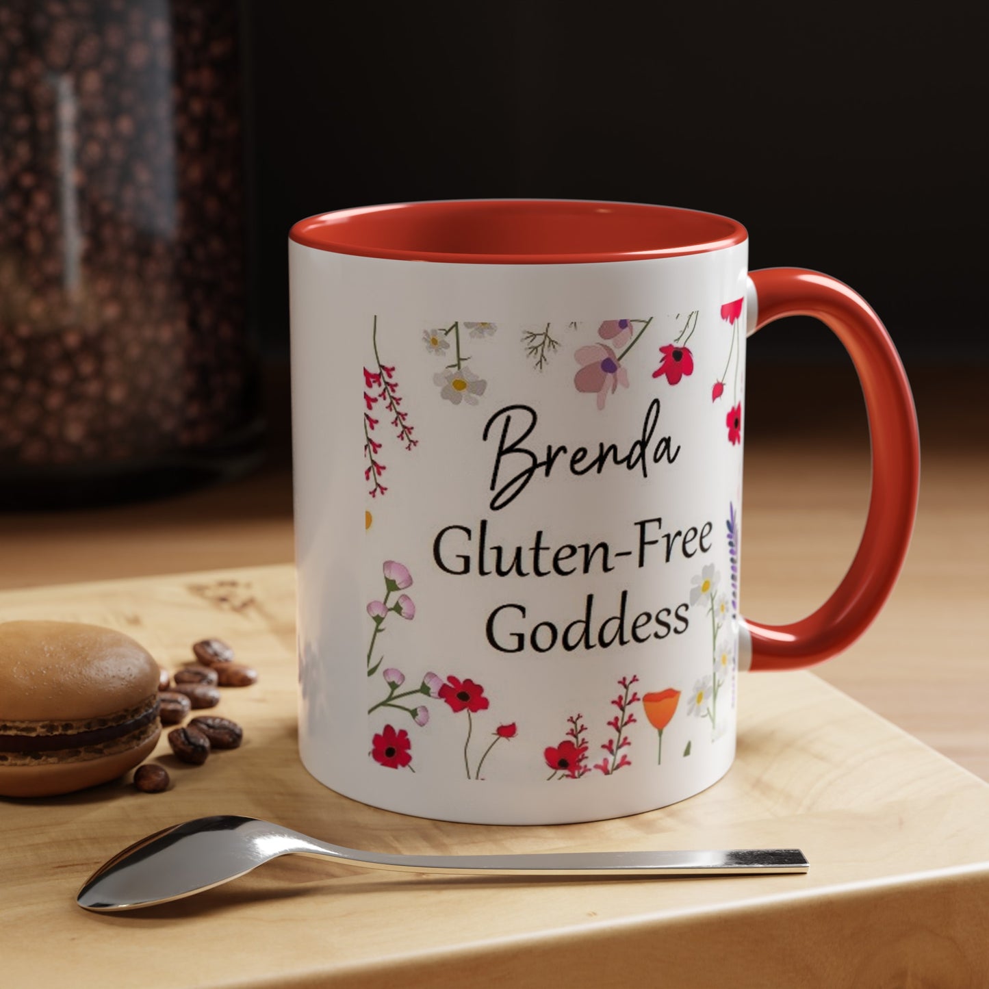 Custom Gluten free goddess, celiac awareness, mug for celiac, gluten free mug